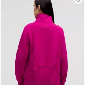LULULEMON SCUBA OVERSIZED FUNNEL NECK HALF ZIP